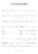 scarica la spartito per fisarmonica Je m'éclate au Sénégal (Chant : Martin Circus) (Disco) in formato PDF