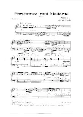 télécharger la partition d'accordéon Pardonnez moi Madame (Orchestration Complète) (Tango) au format PDF
