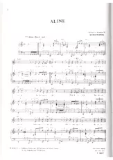 download the accordion score Aline (Slow Rock) in PDF format