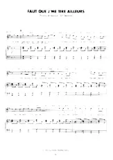 descargar la partitura para acordeón Faut que j' me tire ailleurs (Blues Rock) en formato PDF