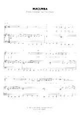 descargar la partitura para acordeón Macumba (Pop) en formato PDF