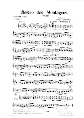 download the accordion score Boléro des montagnes in PDF format