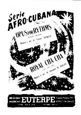 télécharger la partition d'accordéon Série Afro Cubana : Opus for rythms (Orchestration) (Boléro Mambo) au format PDF