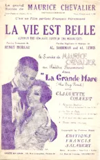 descargar la partitura para acordeón La vie est belle (Livin' In The Sunlight Lovin' In The Moonlight) (Du film : La grande mare / The big pond) en formato PDF