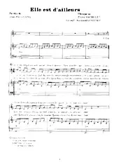 descargar la partitura para acordeón Elle est d'ailleurs (Arrangement de : Raymond Gimenez) (Pop) en formato PDF