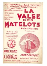 download the accordion score La valse des matelots (Créée par : Frédo Gardoni) in PDF format