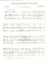 download the accordion score St Bernard Waltz in PDF format