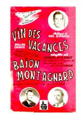 télécharger la partition d'accordéon Le vin des vacances (Orchestration) (Boléro) au format PDF