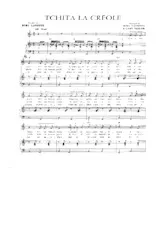 download the accordion score Tchita la Créole in PDF format