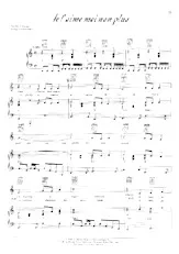 scarica la spartito per fisarmonica Je t'aime moi non plus (Chant : Serge Gainsbourg et Jane Birkin) (Pop Folk) in formato PDF