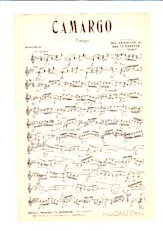 scarica la spartito per fisarmonica Camargo (Arrangement : Charly) (Tango) in formato PDF
