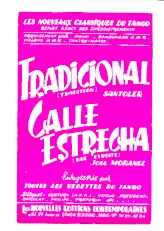 download the accordion score Calle estrecha (Rue étroite) (Bandonéon A + B) (Tango Typique) in PDF format