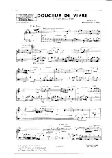 télécharger la partition d'accordéon Douceur de vivre (Bandonéon A + B + Accordéon) (Tango Malambo) au format PDF