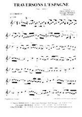 download the accordion score Traversons l'Espagne (Paso Doble) in PDF format