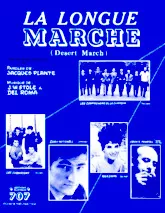 download the accordion score La longue marche (Desert March) (Interprètes : Les compagnons de la chanson / Les champions / Eddy Mitchell / Rica Zarraï / Franck Pourcel) in PDF format