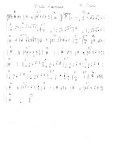 download the accordion score P'tits zoiseaux (Manuscrite) in PDF format