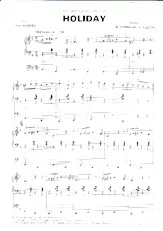 télécharger la partition d'accordéon Holiday (Arrangement : Stef Meeder) (Enregistré par : Tony Bravo) au format PDF