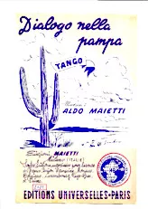 descargar la partitura para acordeón Dialogo nella pampa (Tango Tipico Argentino) en formato PDF