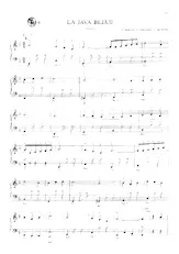 download the accordion score La java bleue (Arrangement : Manu Maugain) (Chant : Frehel) (Valse) in PDF format