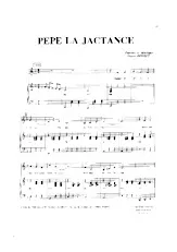 descargar la partitura para acordeón Pépé la jactance (Java) en formato PDF