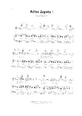download the accordion score Adios Zapata (Pop) in PDF format