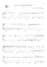 download the accordion score Ah le petit vin blanc (Arrangement : Manu Maugain) (Chant : Lina Margy) (Valse) in PDF format