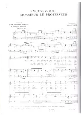 download the accordion score Excusez Moi Monsieur le Professeur (Pop) in PDF format