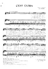 télécharger la partition d'accordéon C'est extra (Slow Rock) au format PDF
