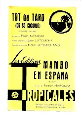 télécharger la partition d'accordéon Mambo en España (Orchestration Complète) au format PDF