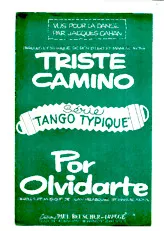 télécharger la partition d'accordéon Por Olvidarte (Orchestration) (Tango Typique) au format PDF