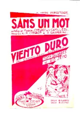 descargar la partitura para acordeón Sans un mot (Orchestration) (Boléro) en formato PDF