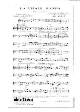 télécharger la partition d'accordéon La vraie raspa (Sur les thèmes du Folklore Mexicain recueillis et harmonisés par : Géo Moran) au format PDF