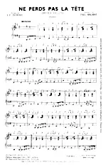 télécharger la partition d'accordéon Ne perds pas la tête (Parties : Cuivres) (Hully Gully / Twist)  au format PDF