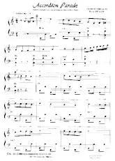 scarica la spartito per fisarmonica Accordéon Parade (Marche) in formato PDF
