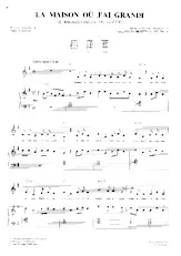 scarica la spartito per fisarmonica La maison où j'ai grandi (Il ragazzo della via gluck) (Chant : Françoise Hardy) (Pop Folk) in formato PDF