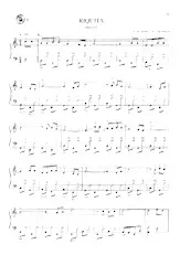 télécharger la partition d'accordéon Riquita (Arrangement : Manu Maugain) (Chant : Georgette Plana) (Fox Trot) au format PDF