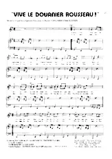 descargar la partitura para acordeón Vive le Douanier Rousseau (Chant : La Compagnie Créole) (Disco) en formato PDF