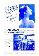 télécharger la partition d'accordéon La rumba contigo (La rumba avec toi) (Orchestration) (Boléro) au format PDF