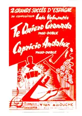 télécharger la partition d'accordéon Capricio Andaluz (Orchestration Complète) (Paso Doble) au format PDF