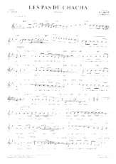 download the accordion score Les pas du chacha in PDF format