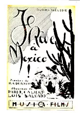 descargar la partitura para acordeón Je rêve à Mexico (Orchestration pour grande formation) (Rumba Mélodie Chantée) en formato PDF