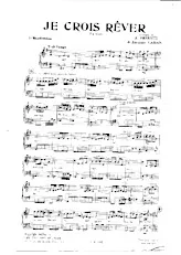 descargar la partitura para acordeón Je crois rêver (Tango) en formato PDF