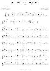 descargar la partitura para acordeón Je t'invite au musette (Valse) en formato PDF