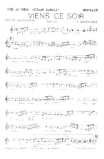download the accordion score VIENS CE SOIR in PDF format