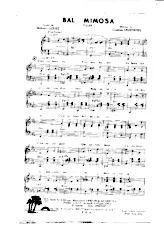 télécharger la partition d'accordéon Bal Mimosa (Valse Chantée) au format PDF