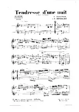 télécharger la partition d'accordéon Tendresse d'une nuit (Créé par : Joseph Colombo et son orchestre) (Tango Typique) au format PDF