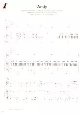 télécharger la partition d'accordéon Andy (Chant : Les Rita Mitsouko) (Pop Rock) au format PDF