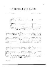 télécharger la partition d'accordéon La musique que j'aime (Blues) au format PDF