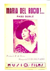 télécharger la partition d'accordéon Maria del Rocio (Paso Doble Chanté) au format PDF