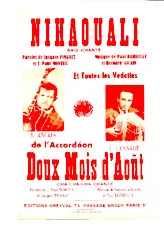 download the accordion score Doux mois d'août (Orchestration) (Cha Cha Cha Chanté) in PDF format